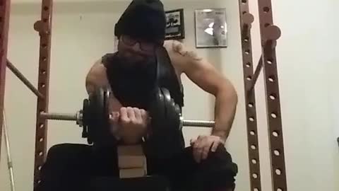 Cone grip full range of motion dumbbell wrist curls