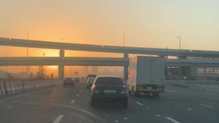 Evening vibes on dubai 🌇