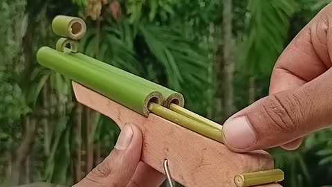 Bamboo creation with new slingshots