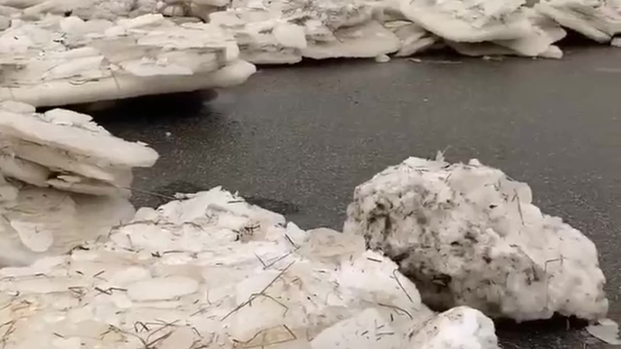 FLOODING IN DOWNTOWN MACHIAS MAINE Jan 2023