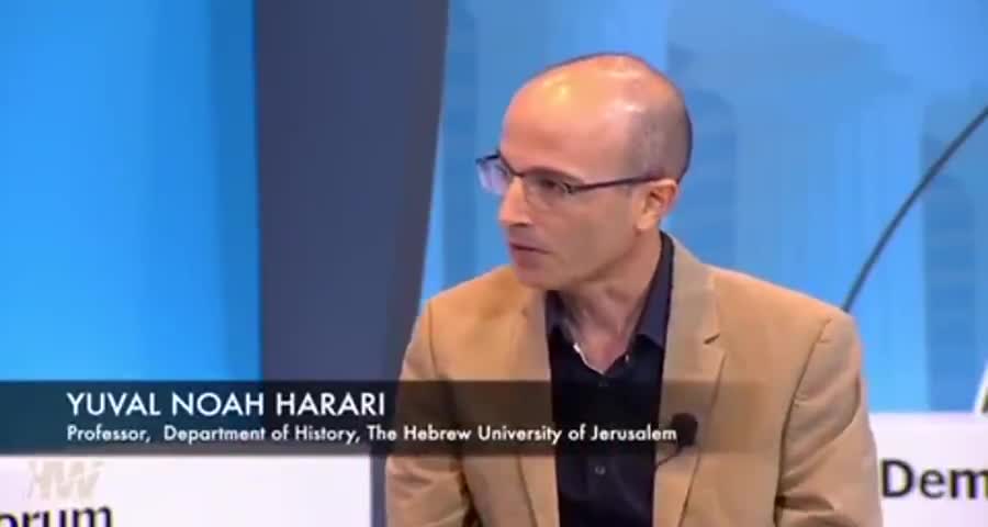 Yuval Noah Harari And Elon Musk Talk About Biometric Surveillance