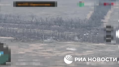 shows the work of a spotter and grenade launchers