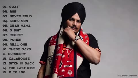 Sidhu MooseWala Top 15 Songs Collection || Punjabi Jukebox