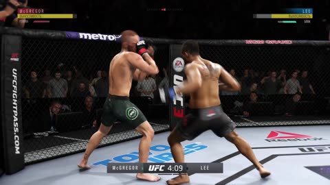 PS4 bot Gonor McGregor vs user Kevin Lee