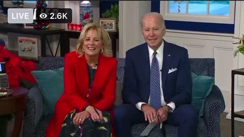 Biden says "Let's go Brandon, I agree" during Christmas call with kids and parents