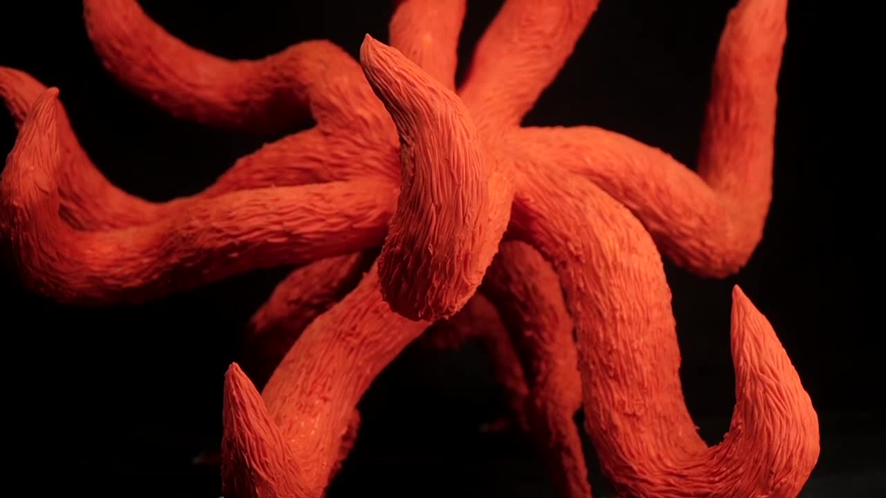 Sculpting Kurama _ Naruto ナルト _ 九喇嘛