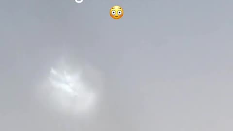 SKY HEALED IT SELF AFTER THEY WENT THROUGH THE FIRMAMENT? 🤔🤔#BIBLICALTIMES