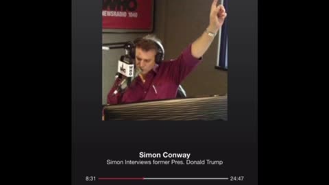 Donald Trump Interviewed by Simon Conway