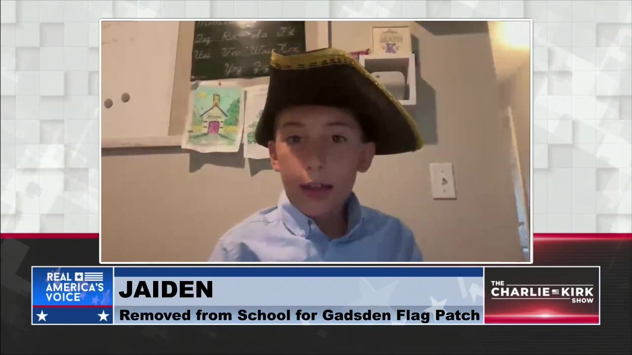 12-Year-Old Jaiden Removed From Class for 'Don't Tread on Me' Flag Has a Message for All Patriots