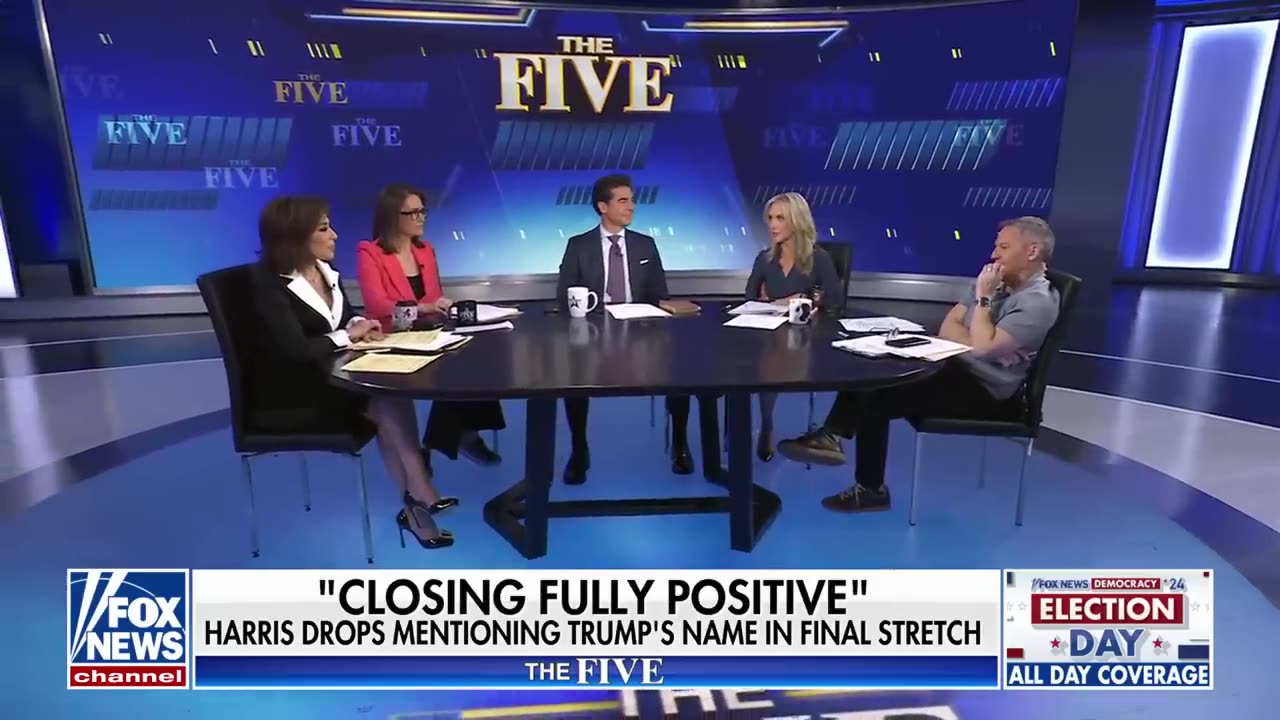 'The Five' not silent about Kamala Harris going mum on Trump