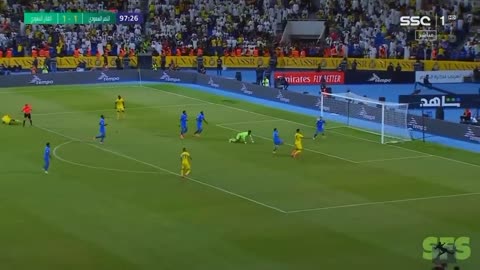 Al nassr Vs al hilal highlights final 1-2 Ronaldo goat 2023