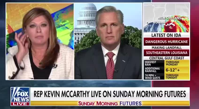 Kevin McCarthy Dodges Question To Remove Joe Biden From Office