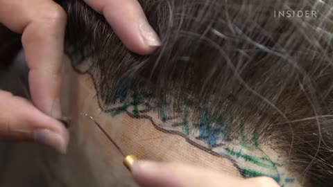 How Hyperrealistic Wigs Are Made For 4K Movies & TV Movies Insider Insider