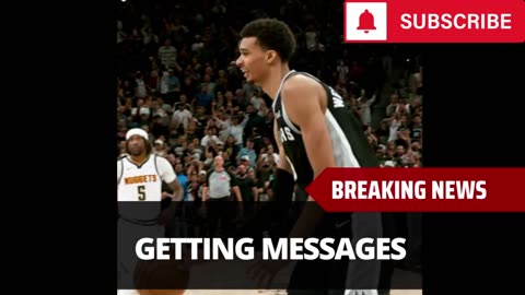 Wemby Reveals What Other NBA Players Are Texting Him After Record-Setting Year