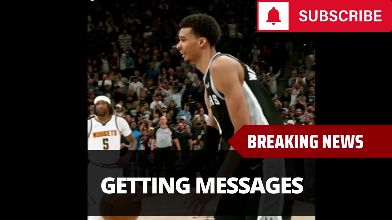 Wemby Reveals What Other NBA Players Are Texting Him After Record-Setting Year