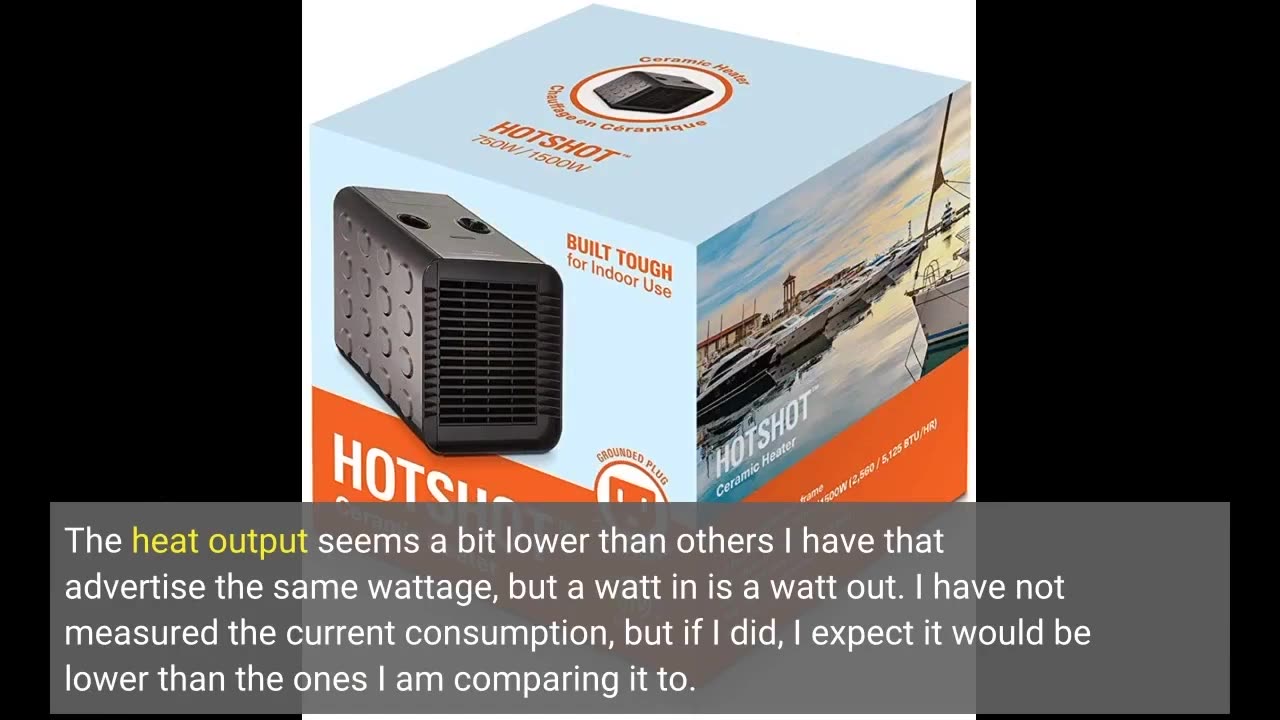Caframo True North #Heater. Low Profile Quiet-Overview