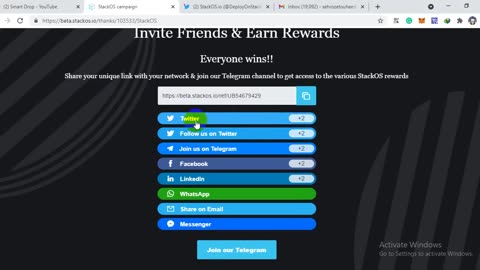 Chain Link Partner Stack OS Airdrop