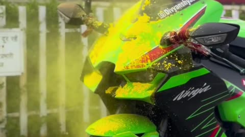 Happy holi zx10r lovers