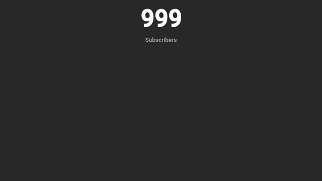 1k subscribe to my channel