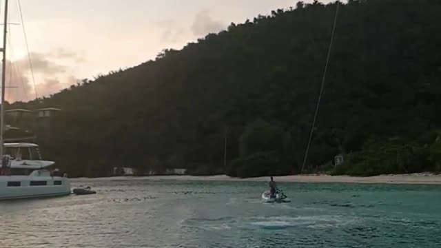 Seriously Fun Ride Slings Man Into the Sea