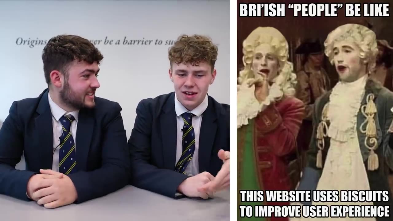 British Highschoolers react to Bri'ish Memes