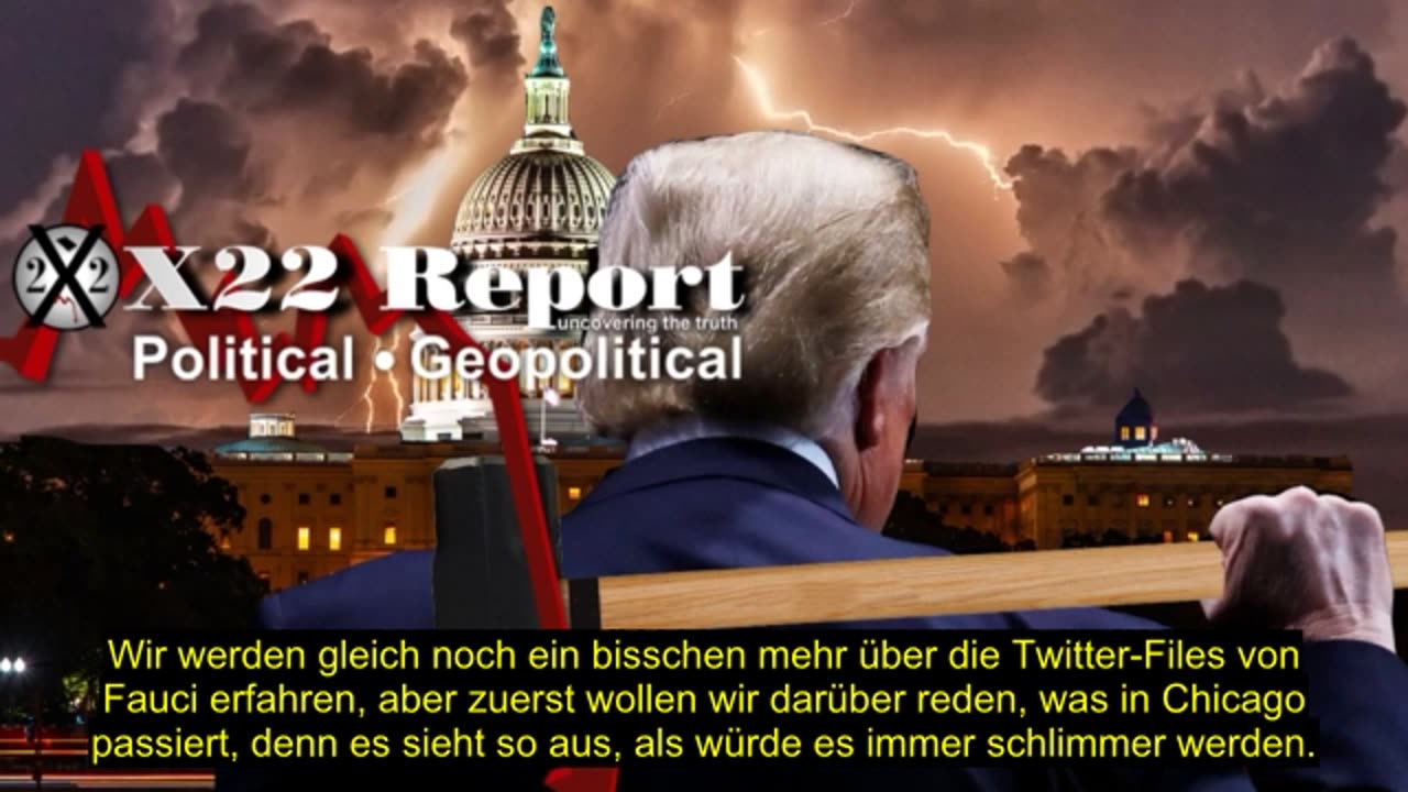 X22 Report vom 20.04.2023 - Fauci an Deck - Angst setzt ein für [JB]