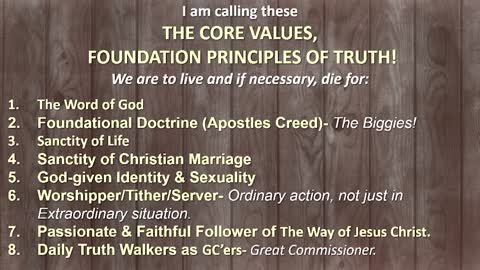 Ep 69r Best of Season 1- Foundation of Truth Series Pt 3