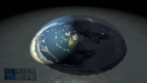 Flat Earth Model - Short Looping Clip