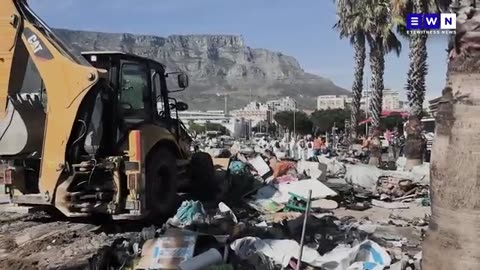 "Rude Awakening: Homeless Evicted from Cape Town's Historic Castle of Good Hope"