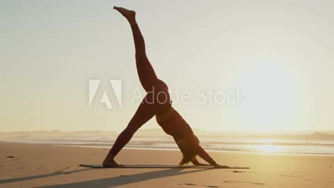 Yoga exercise vitality band