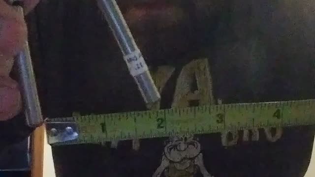 9/32" × 6.5" drill rod bend