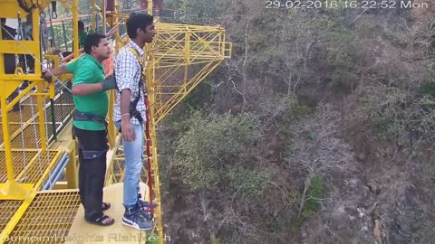 Watch This Before Doing a Bungee Jump , Funny Video