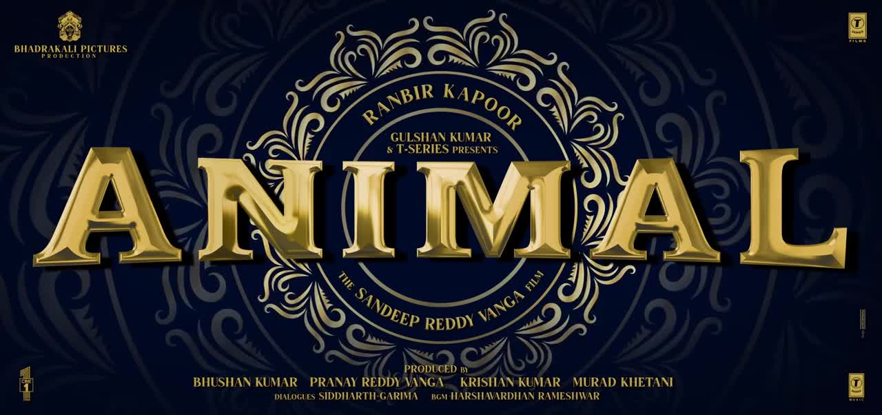 Animal Announcement Video _ Ranbir Kapoor, Anil Kapoor, Parineeti C _ Sandeep R Vanga Bhushan Kumar