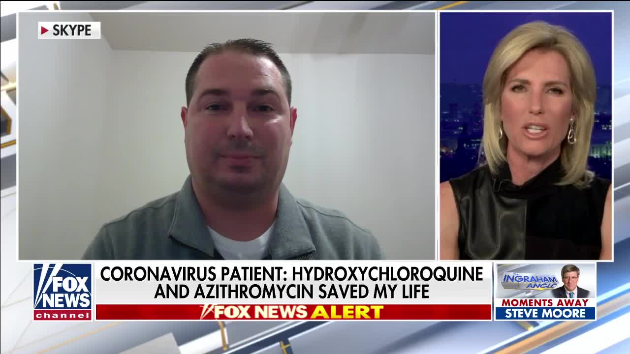 Coronavirus patient talks about how hydroxychloroquine saved life