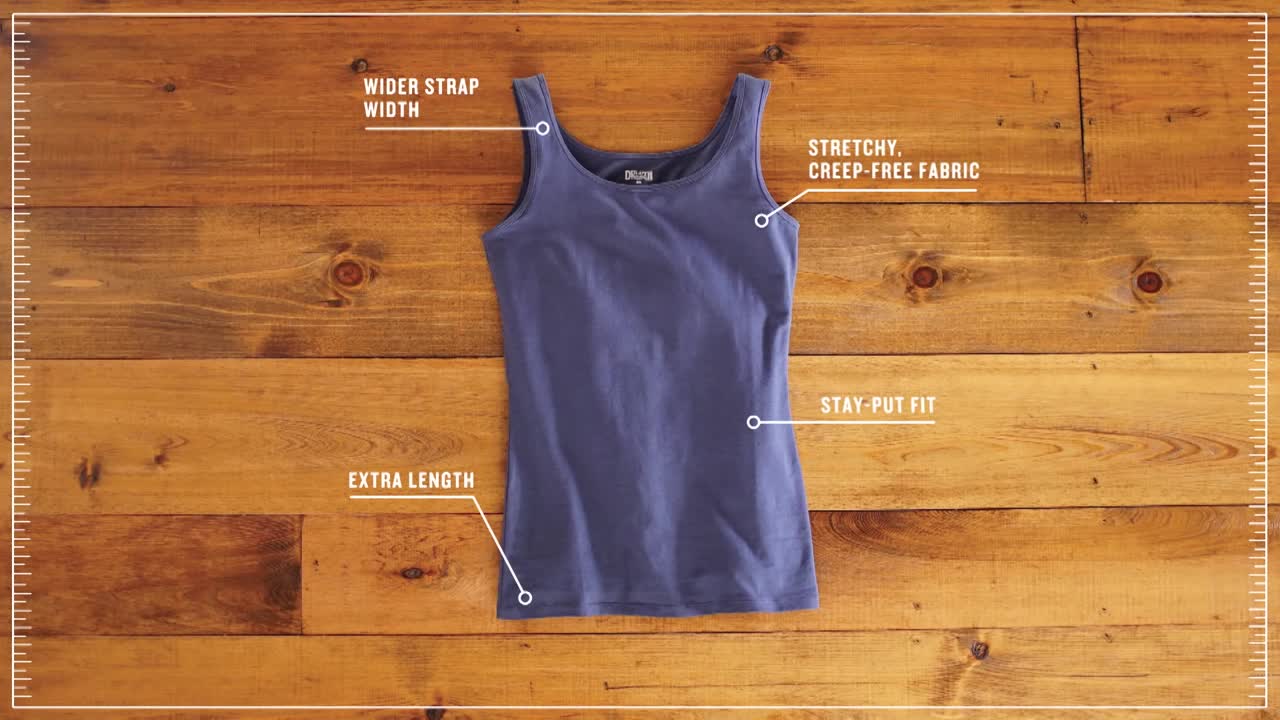 Duluth Trading Women's No-Yank™ Tank