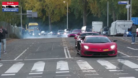 Street drifting car