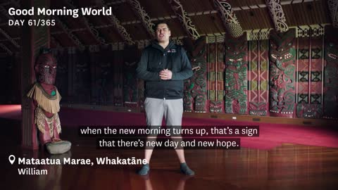 Good Morning World Day 61 of 365 - Whakatāne Māori culture