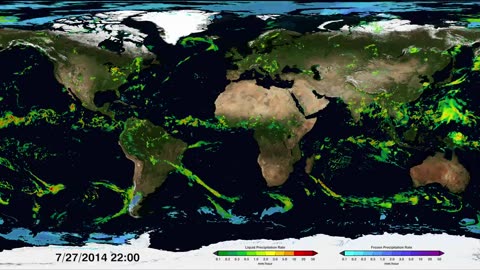 NASA’s Global Tour of Precipitation in Ultra HD (4K)