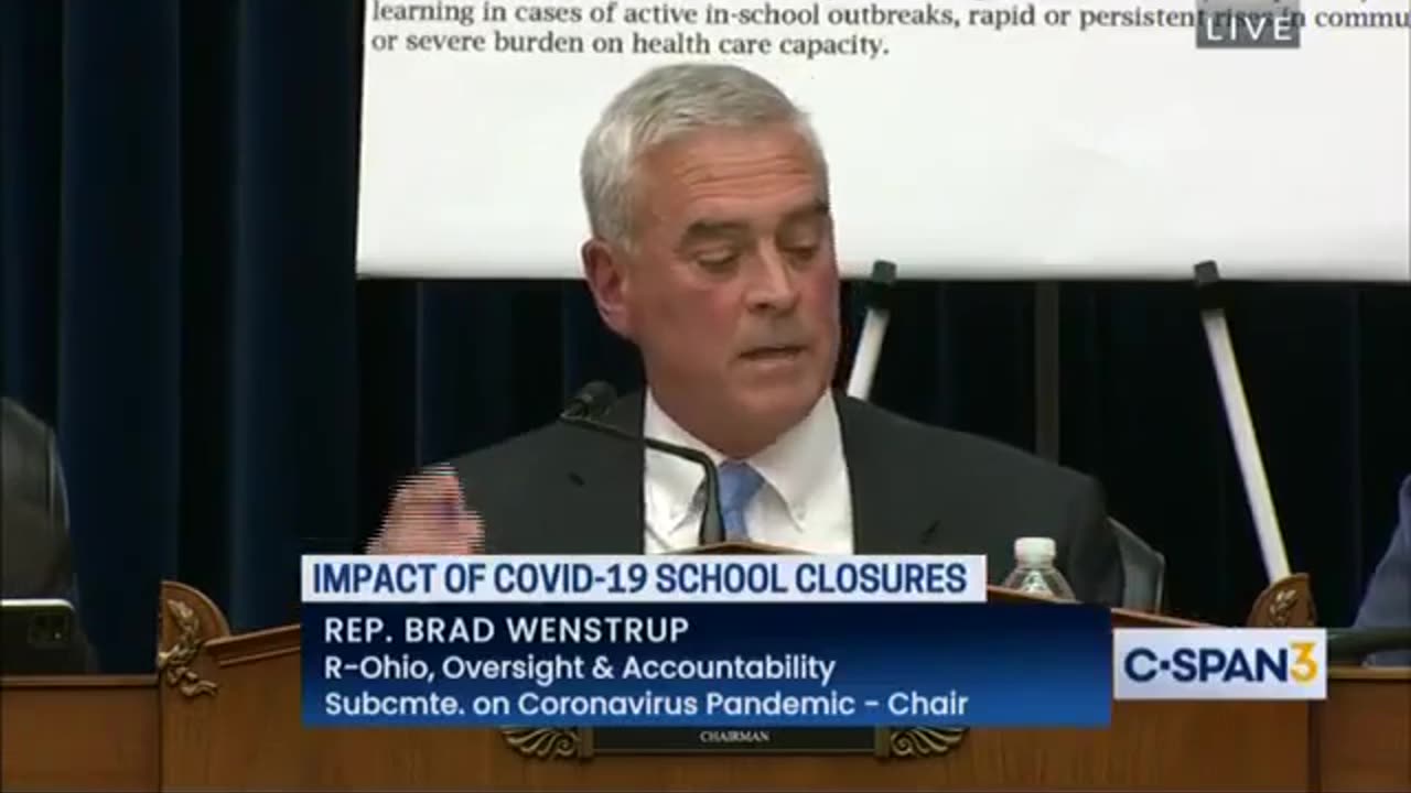 Wenstrup Questions ATF Pres. Randi Weingarten at COVID Subcommittee Hearing on School Closures