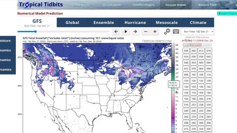 New York City Sees First December Snowfall In Years - Northeast Potential For Christmas Eve Snow