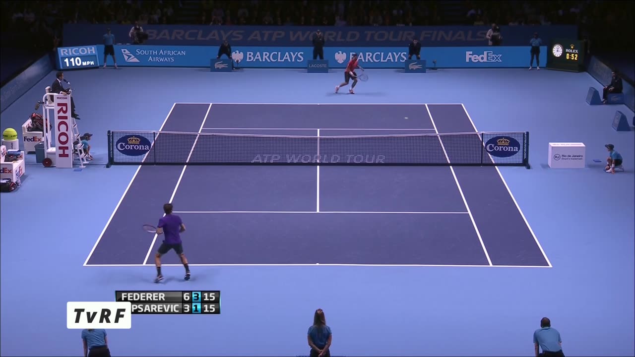 Federer - Tipsarevic | ATP Finals 2012 RR