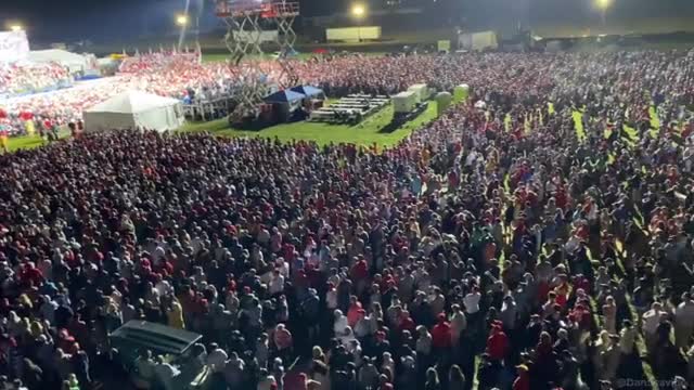 From Dan Scavino: Trump Rally 8/21/2021 Cullman, Alabama 🦅 🇺🇸