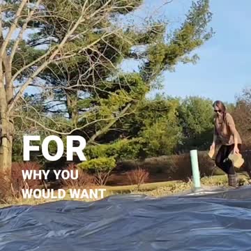 WINTERIZE your garden with a SILAGE TARP