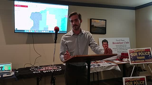 Matthew Rauschert Candidate For Illinois 71st At IFA Town Hall