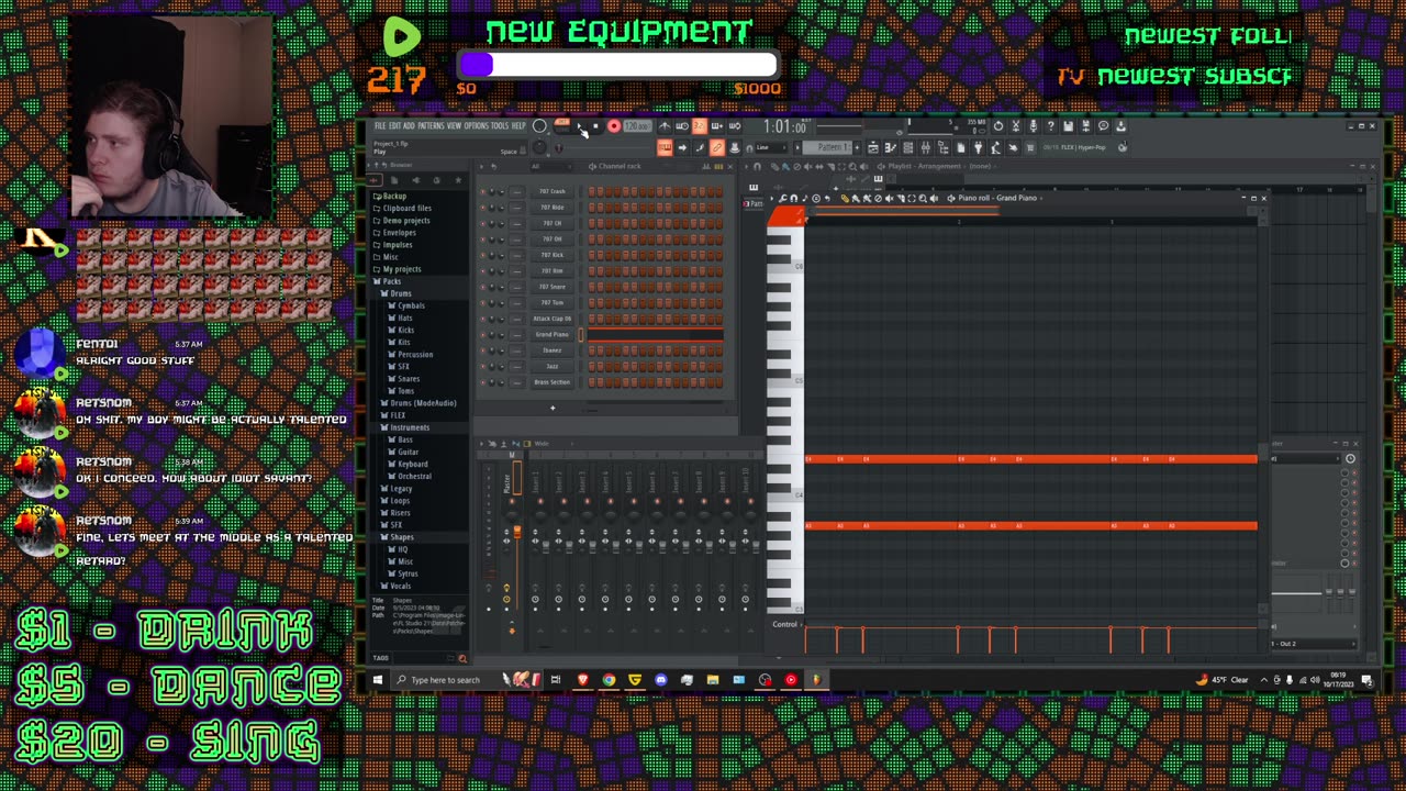 Creating Music For My Streams And Etc.