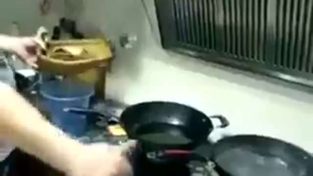 funny video: clumsy chef