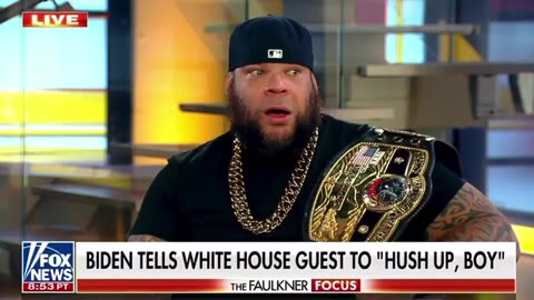 CRITICS CAll OUt BIDeN CALlING ADULT MeN "BOY"