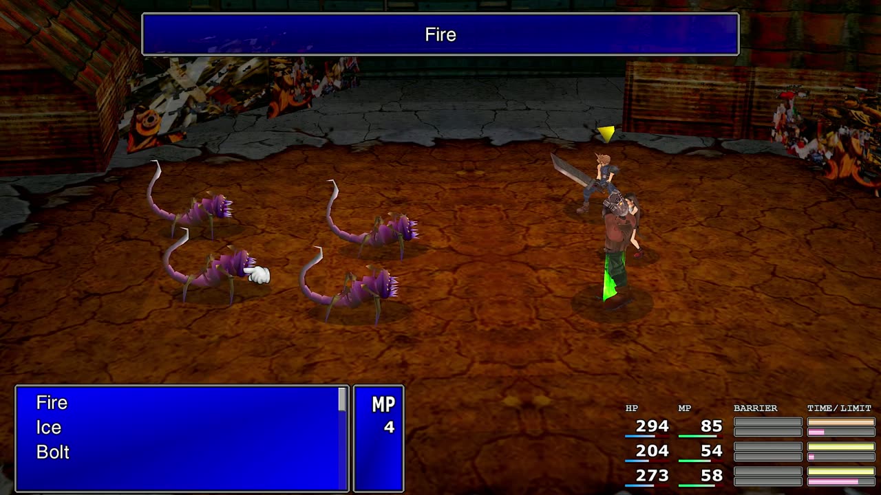 Final Fantasy 7 PC With 7Th Heaven Mod.