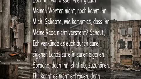 Kirchen der Menschen, wacht auf! Ihr seid wie lauwarmes Wasser 🎺 Die Trompete Gottes