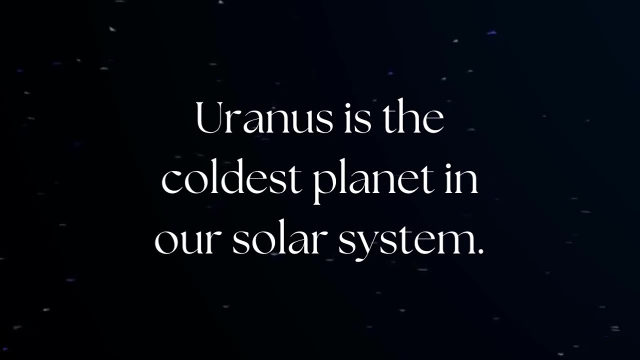 What is the coldest planet in our solar system?